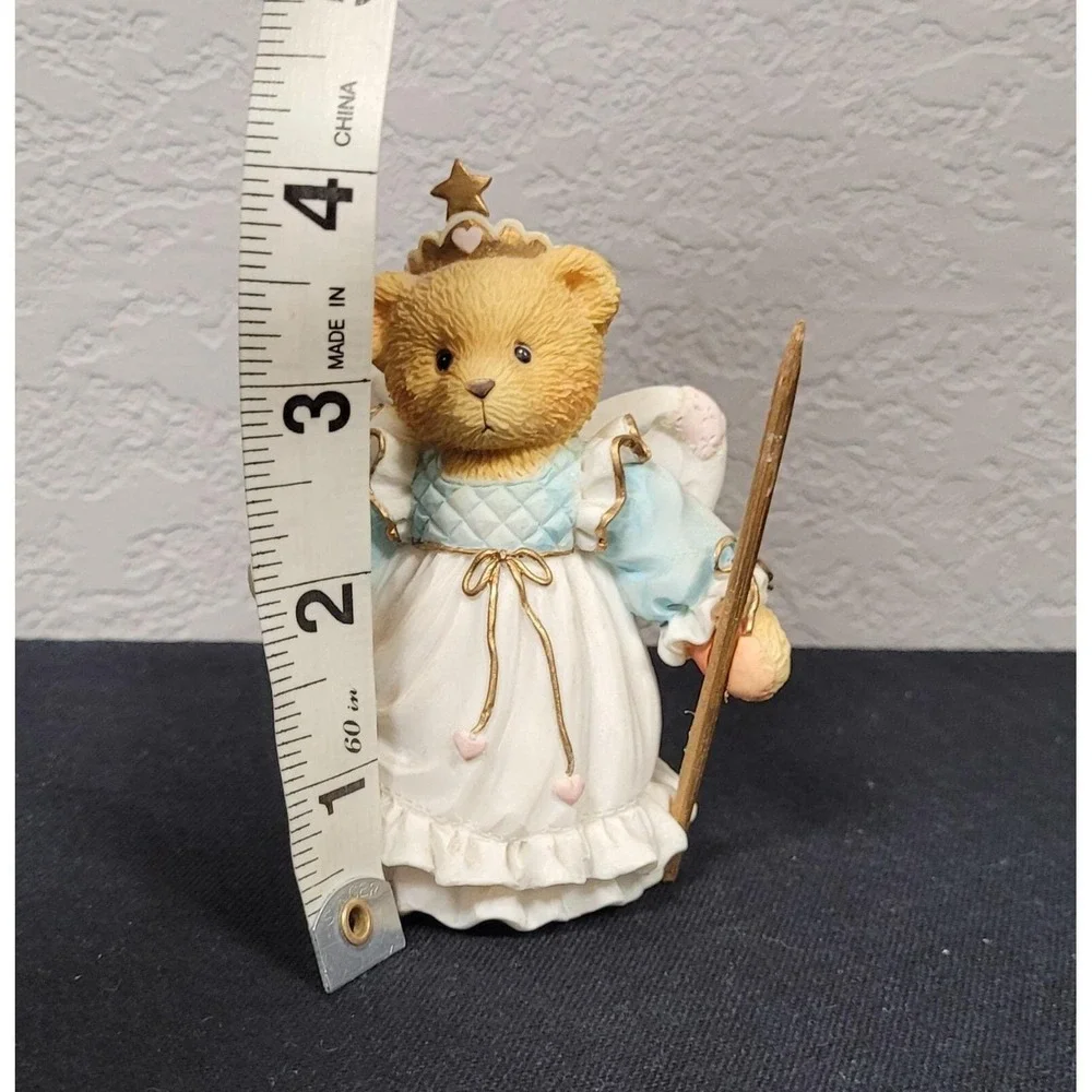 Enesco Cherished Teddies Figurine Kittie You Make Wishes Come True #131865-Read